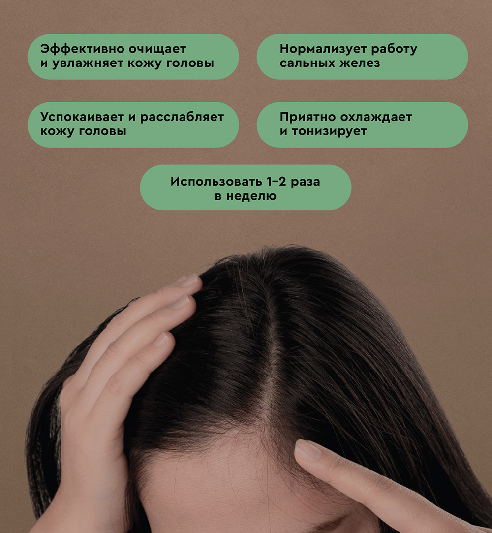 Крем-пилинг для кожи головы с АНА-кислотами Aromatherapy Energy