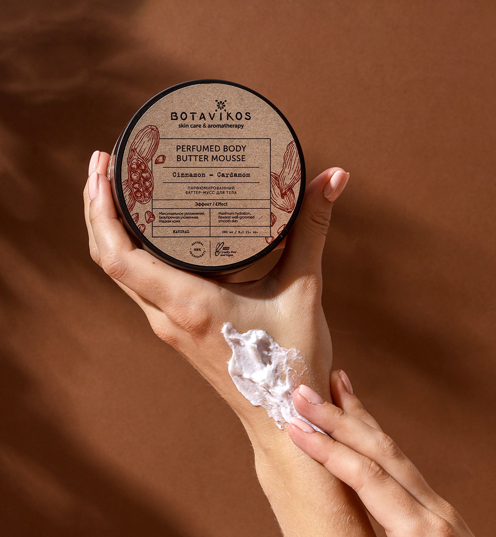 Баттер-мусс для тела "Корица + Кардамон" (нейтральный)