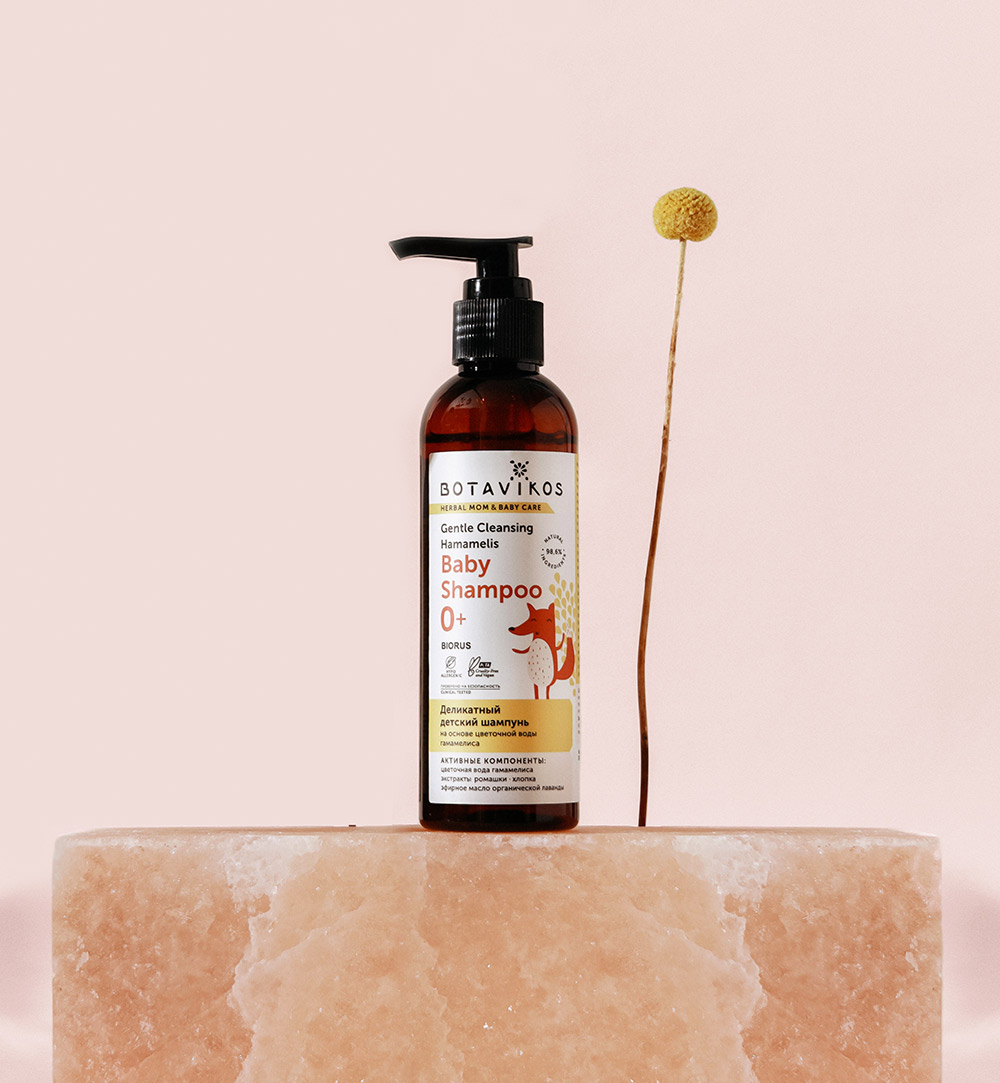 Деликатный детский шампунь