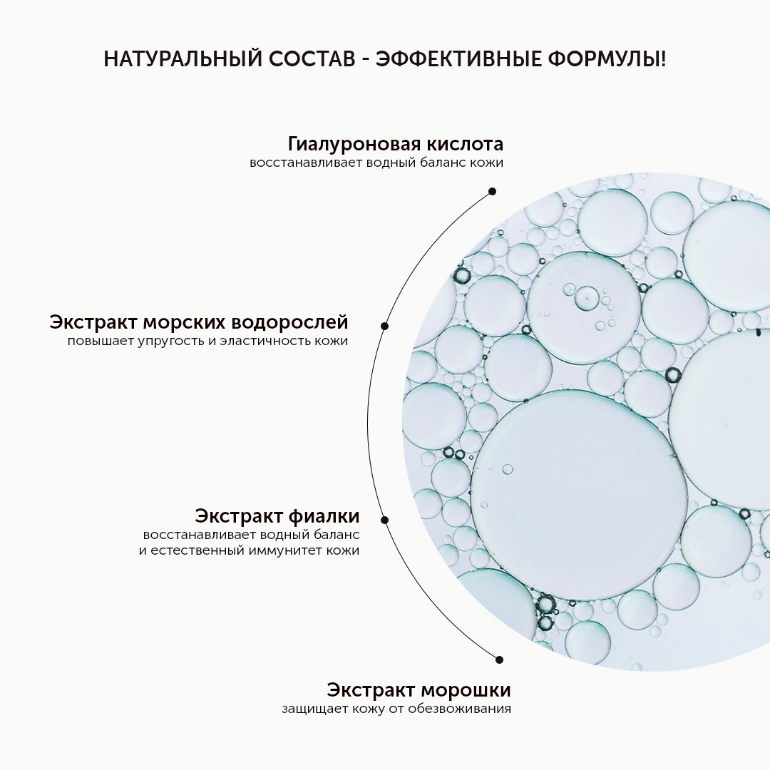Мицеллярная вода с гиалуроновой кислотой для глубокого очищения и снятия макияжа BLOOMING FRESH