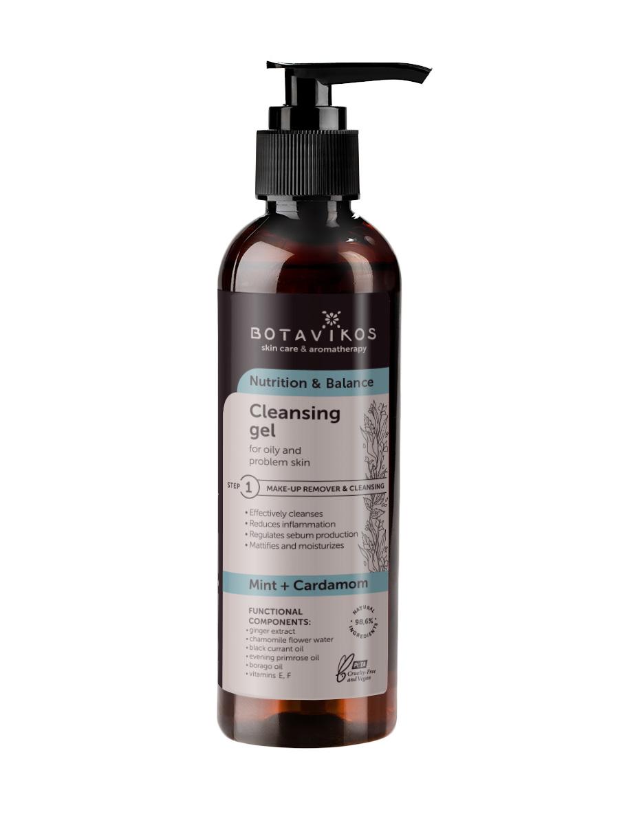 Очищающий гель для жирной и проблемной кожи Nutrition & Balance 