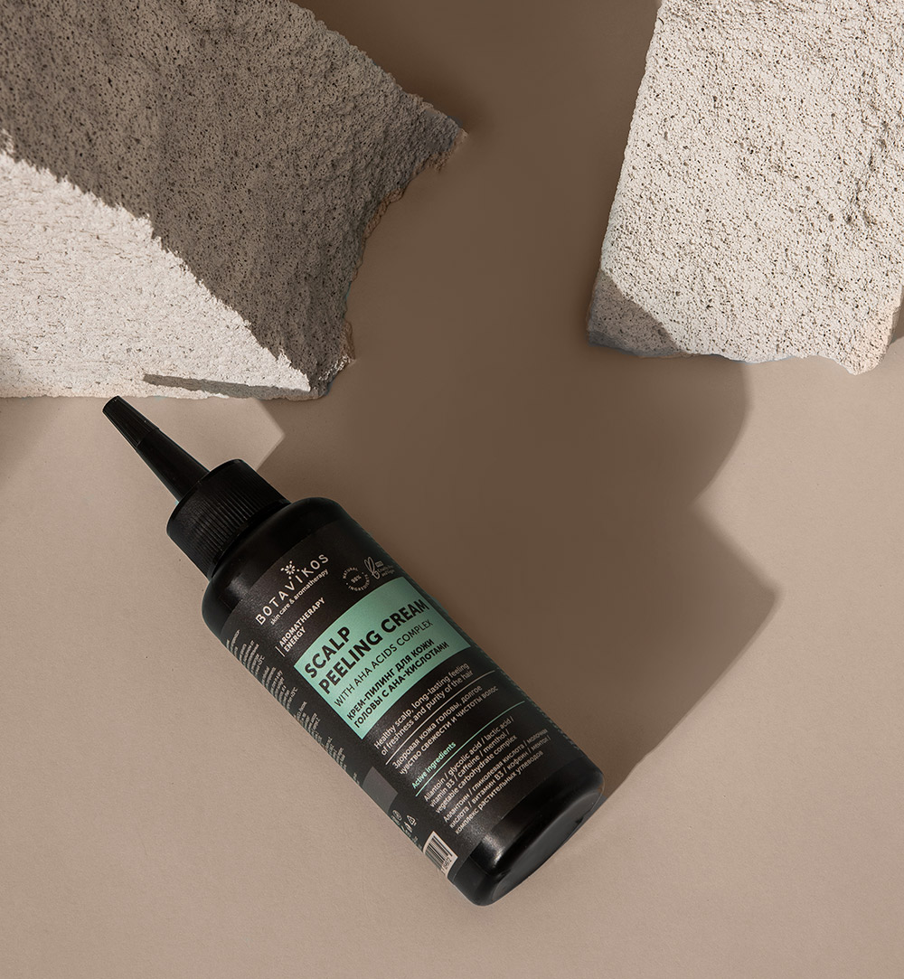 Крем-пилинг для кожи головы с АНА-кислотами Aromatherapy Energy