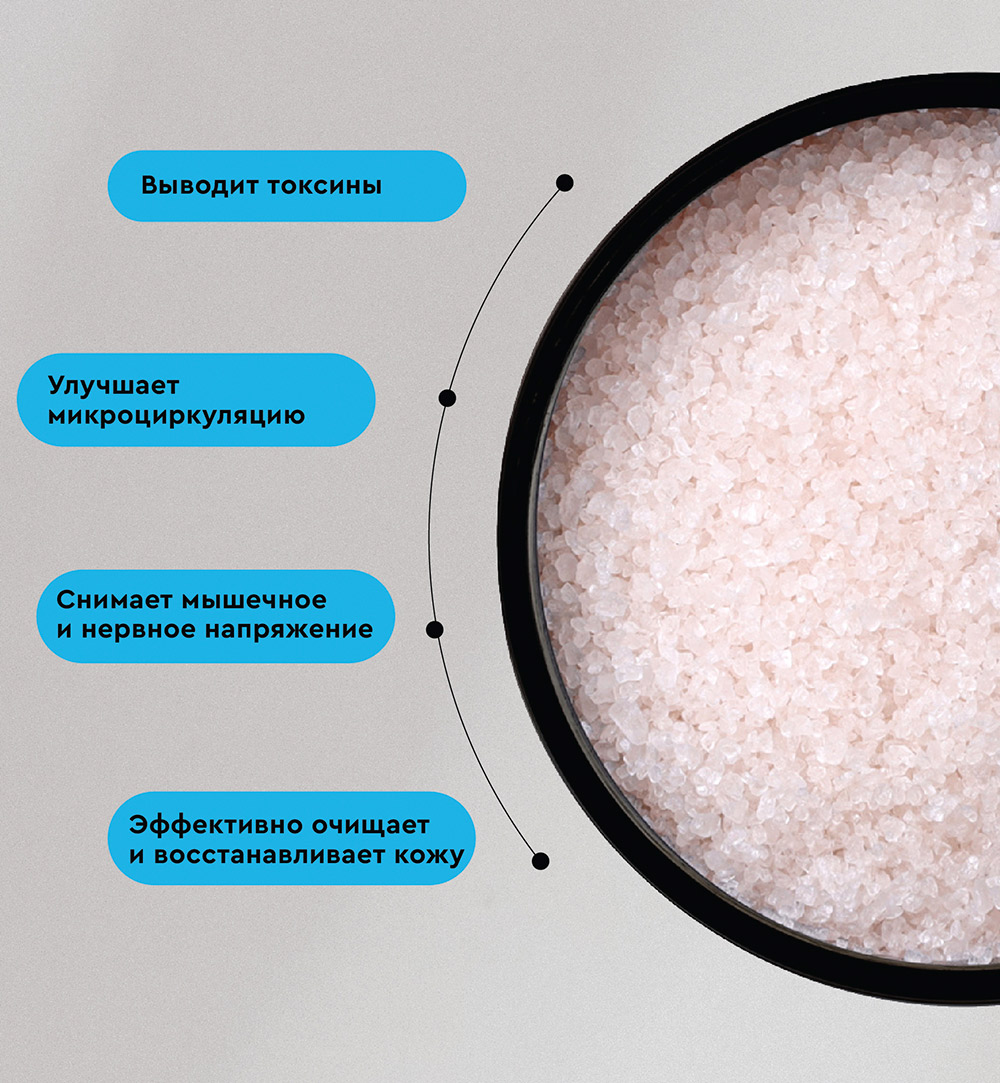 Сакская соль с 100% эфирными маслами Aromatherapy Tonic, цитрусовая