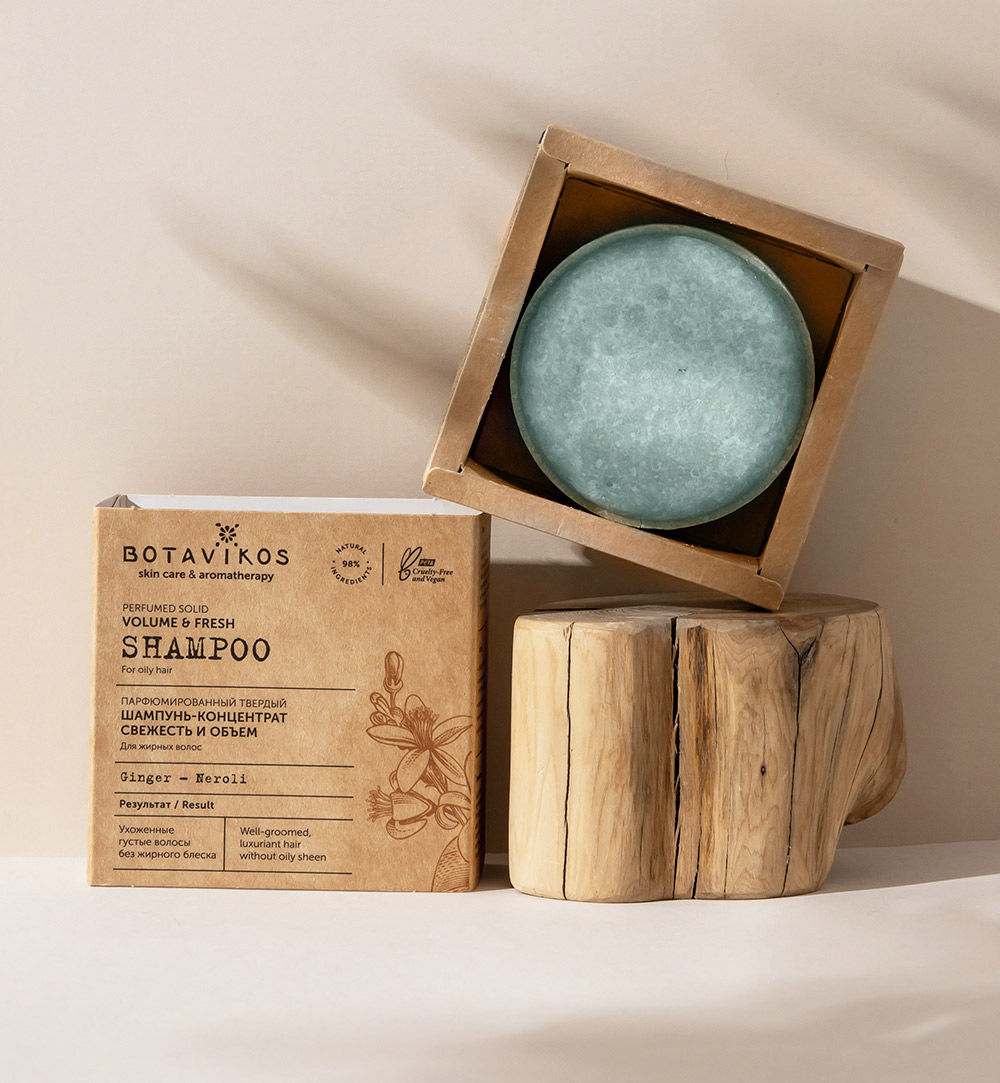 Для уменьшения жирности кожи головы и ломкости, бессульфатный шампунь для всех типов волос