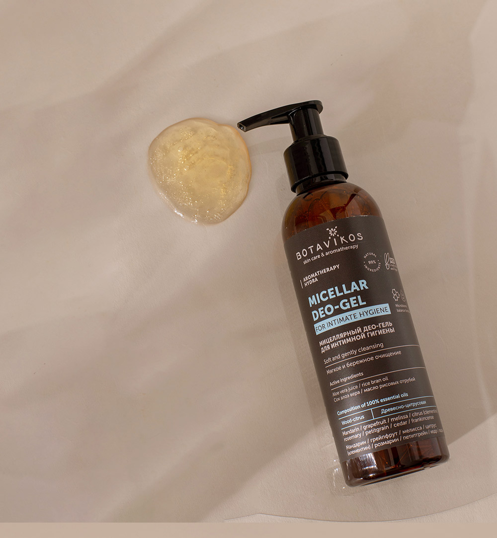 Мицеллярный део-гель для интимной гигиены Aromatherapy Hydra