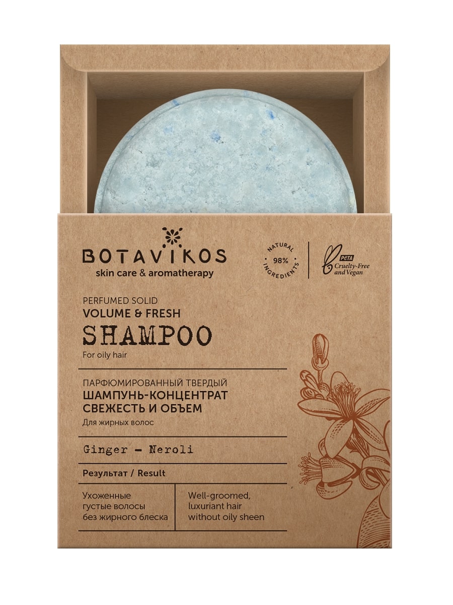 Для уменьшения жирности кожи головы и ломкости, бессульфатный шампунь для всех типов волос