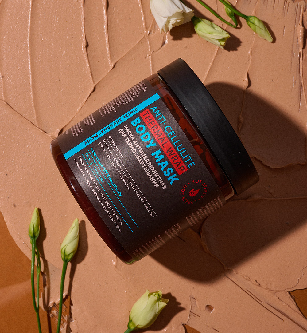 Маска антицеллюлитная для термообёртывания с экстрактом красного перца Aromatherapy Tonic