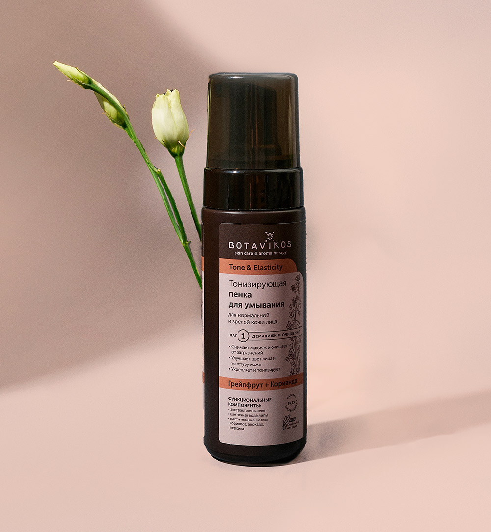 Тонизирующая пенка для умывания для нормальной и зрелой кожи  Tone & Elasticity