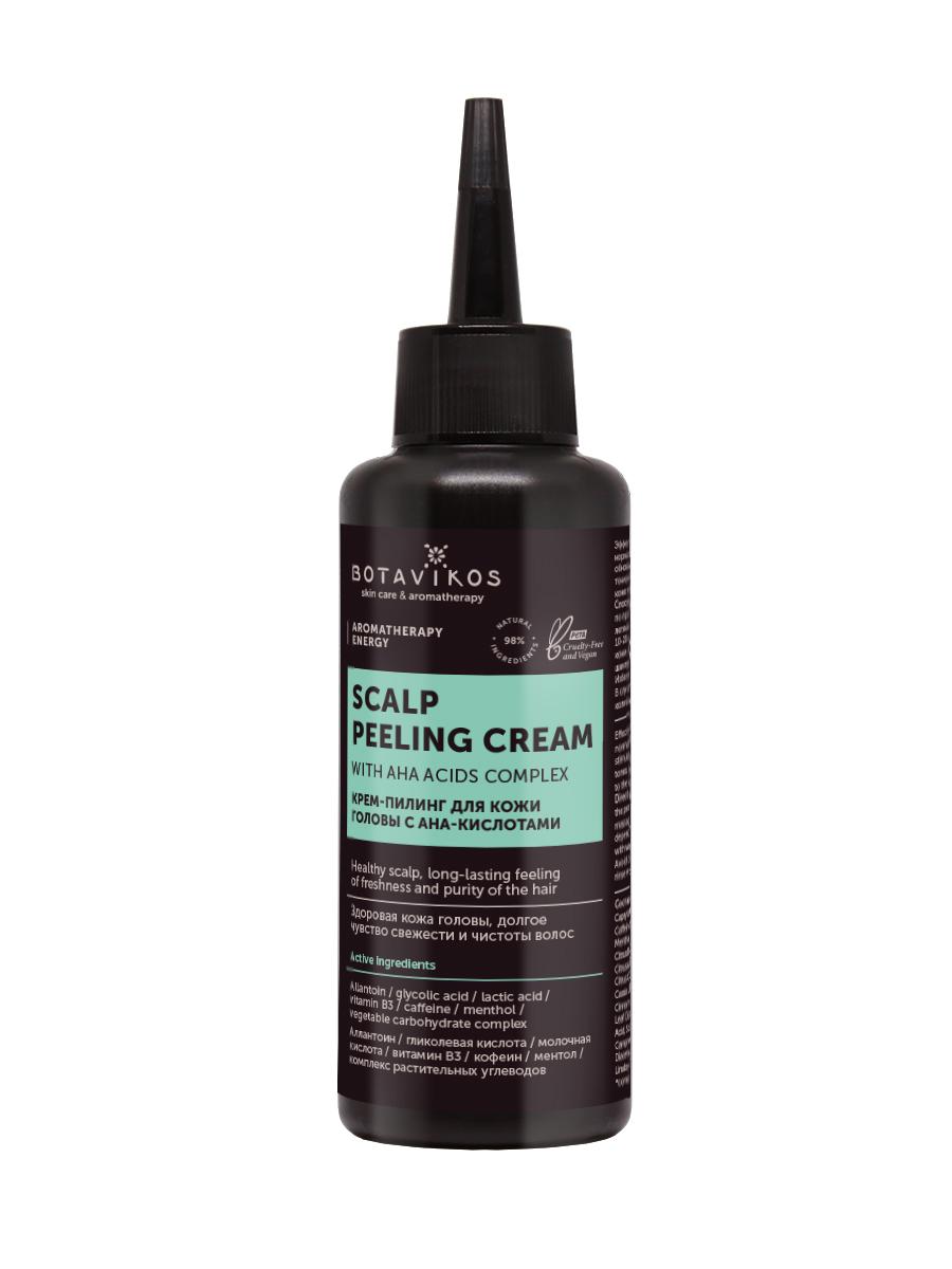 Крем-пилинг для кожи головы с АНА-кислотами Aromatherapy Energy