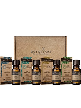 Набор эфирных масел для ароматерапии (Лимон, Мята, Пихта, Розмарин) 4×10 мл