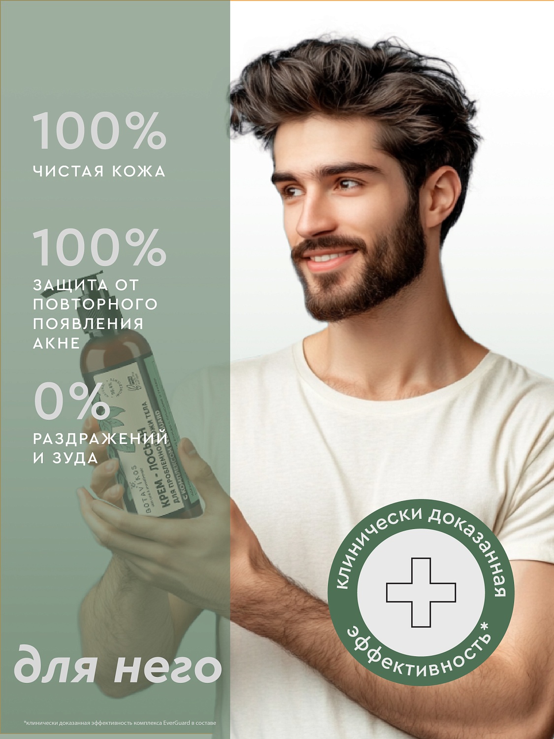 Крем-лосьон для проблемной кожи тела с комплексом EverGuard