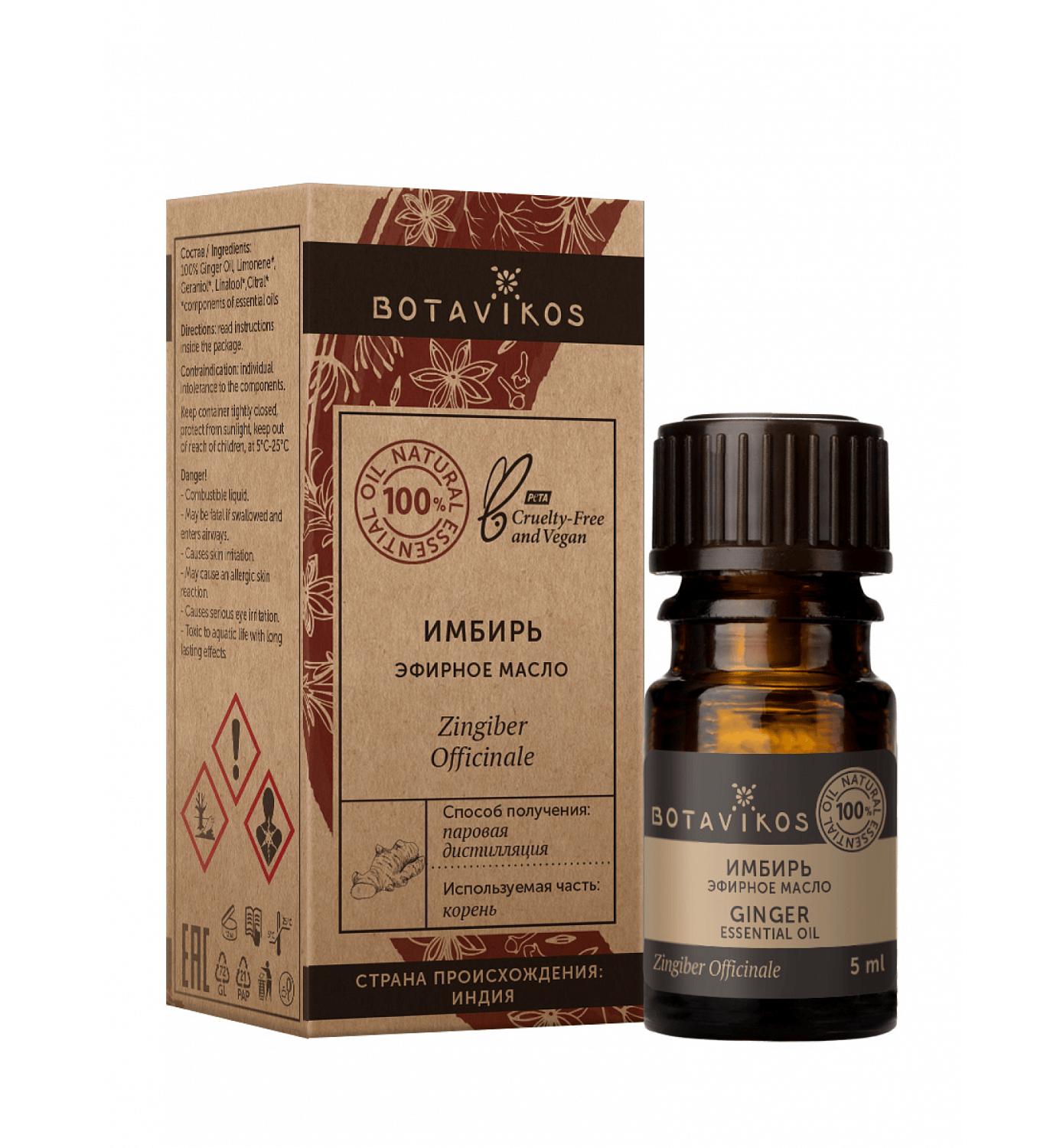 Имбирь Zingiber Officinale 