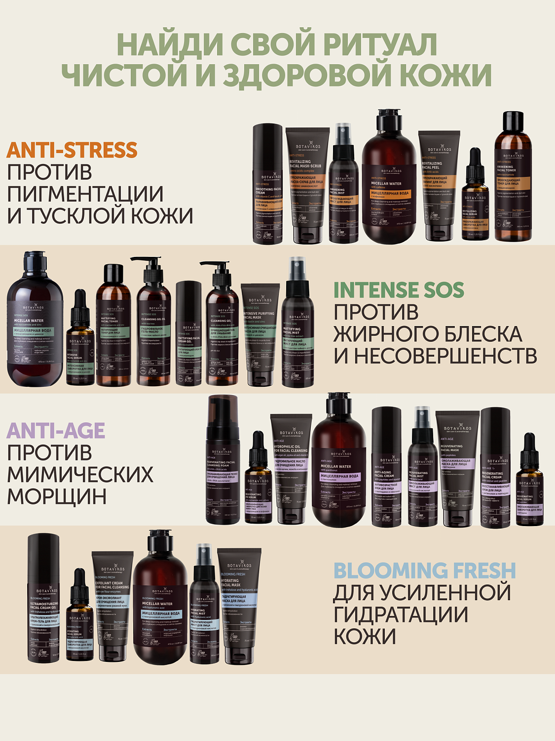 Успокаивающий тонер CALM EXPERT с инулином против сухости и покраснений